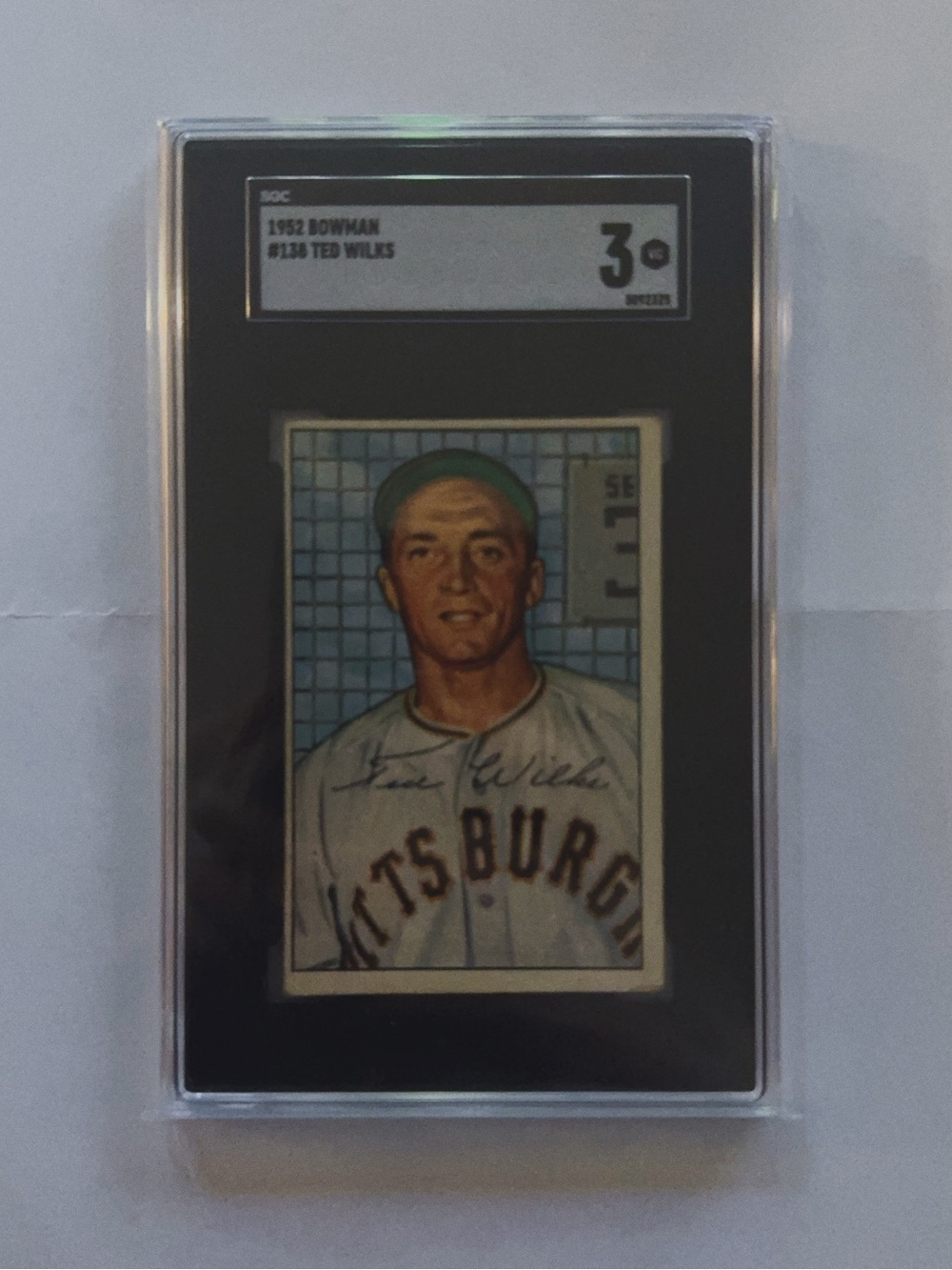 1952 Bowman #138 Ted Wilks